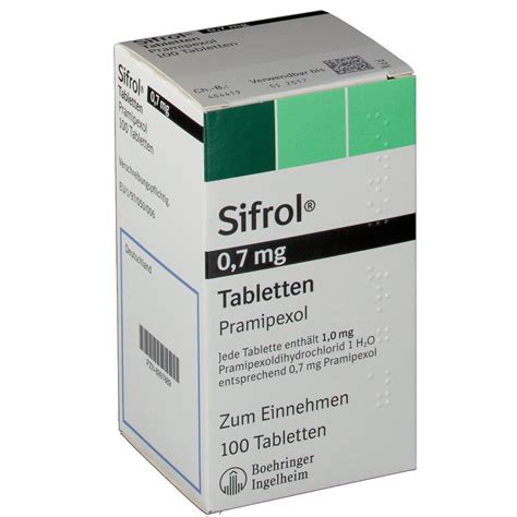 sifrol tablets